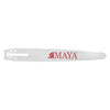 Barra Per Motosega Carving '041' Maya 1/4 - Sp.1,3 -60 Magl.Lungh. 25 Cm - Maya