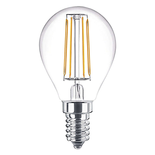 Lampada Led A Filamento 'Sfera' Calda 2700K 4W=35W E27 - 470 Lm- 10 Pezzi - Novaitalia