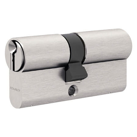 Cilindro Profilato Doppio Serie 'Gemma' Mm 30+10+30 = 70 (35+35) Nichelato - Assa Abloy