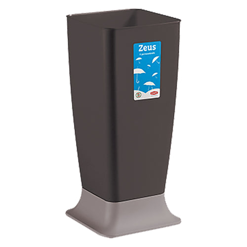 Portaombrelli 'Zeus' Bianco Travertino-Base Tortora Chiaro - Stefanplast