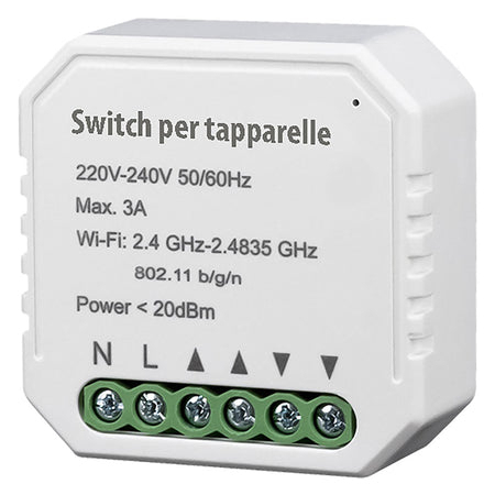 Rele' Elettronico Per Tapparelle Carico Max 150W - Proxe