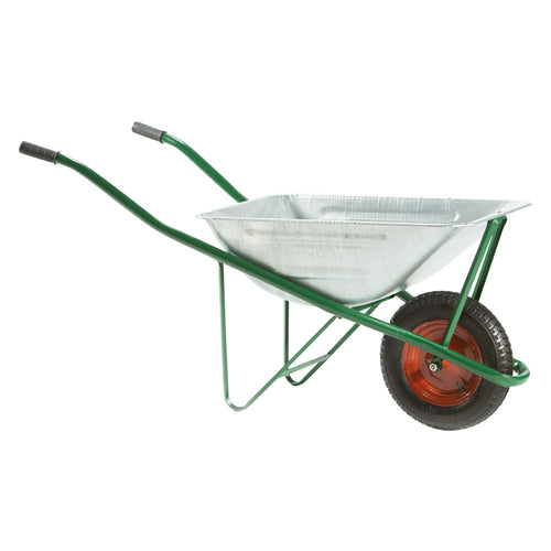 Carriola 'Smontata' Perno Lungo - Capacitãe 75 Litri - Made In Italy