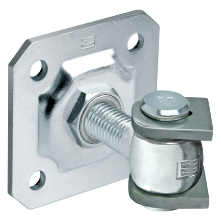 Cardine Con Ali E Piastra Art. 163 M 18 - Portata 125 Kg - Comunello