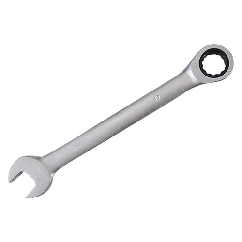 Chiave Combinata A Cricchetto Mm 19 X 245 - Topex