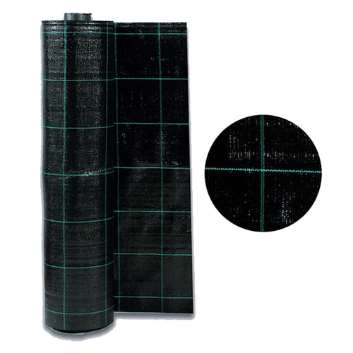 Telo Per Pacciamatura H. Cm 165 X 100 Mt - Nero - Lif