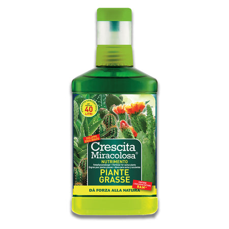Concime Liquido 'Piante Grasse' Ml 200 - Crescita Miracolosa