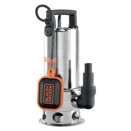 Elettropompa Sommergibile Inox 'Bxup1100Xde' 1100 Watt - 16500 Litri/H - Black Decker