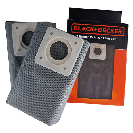 Sacchetti Raccoglipolvere In Stoffa Per Bidone Aspiratutto Lt. 30 - Black Decker