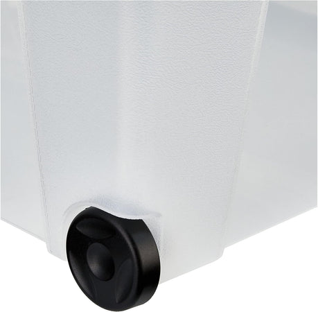 Stefanplast Contenitore Multiuso Rollbox Con Ruote Lt. 30 - Cm. 59X39X18,5 H