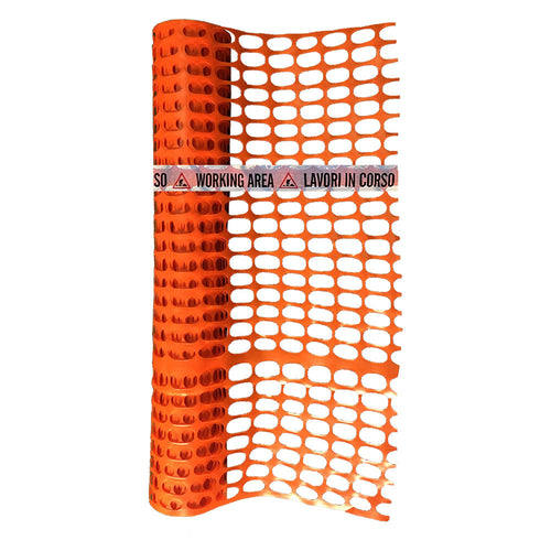 Rete Per Delimitazione Cantiere 'Lavori In Corso' Mt 1,2 X 50