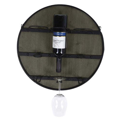 Cantinetta Combinata 6 Posti (3 Bottiglie + 3 Bicchieri)