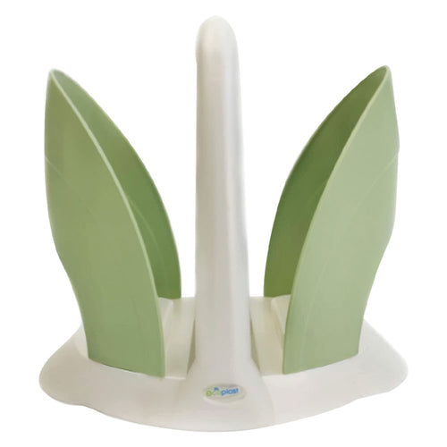 Portabicchieri 'Duo' Colore Madreperla/Verde Scuro - Ecoplast