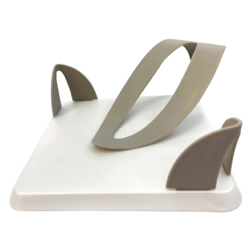 Portatovaglioli Set Portabicchieri E Portatovaglioli Di Carta, Due Funzioni Unico Prodotto Colore Madreperla/Tortora Ecoplast