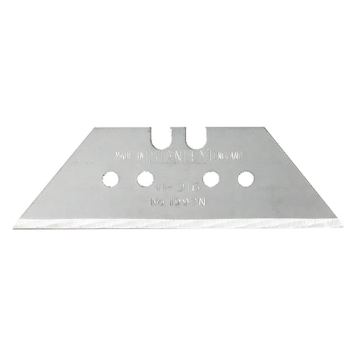 Lama A Trapezio Per Cutter Mm 61 X 33 - Sp. 0,60 Mm S/Fori - 10 Pz - Stanley