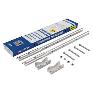 Stendibiancheria Fisso Per Balcone Verniciato Antracite