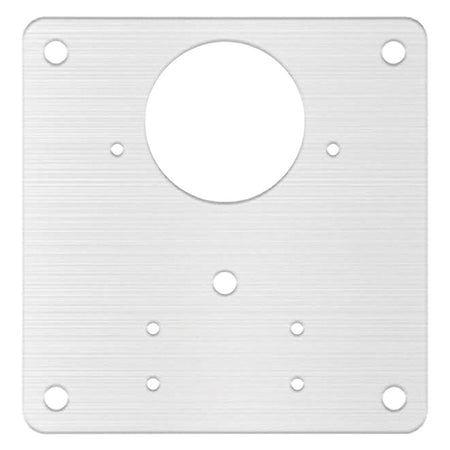 Piastra Riparazione Ante 'Jolly' Mm 90 X 90 - Sp. 0,8 - Foro Ã? 35 Mm- 12 Pezzi