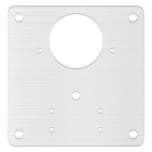 Piastra Riparazione Ante 'Jolly' Mm 90 X 90 - Sp. 0,8 - Foro Ã? 35 Mm- 12 Pezzi