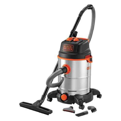 Bidone Aspiratutto Inox 'Bxvc30Xde' Lt. 30 - 1600 W - Black Decker