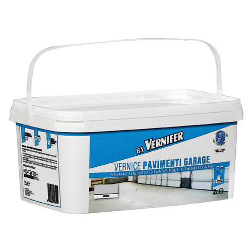 Vernice Base Acqua Pavimenti Garage 'Vernifer' Lt. 2 - Grigio (4815) - Arexons