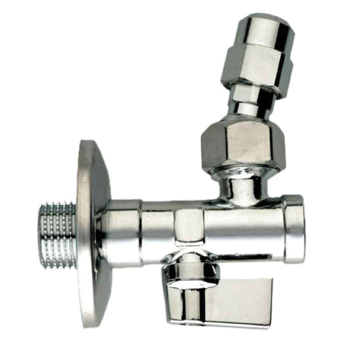 Rubinetto Sottolavabo A Snodo 1/2' X 1/2'- 5 Pezzi - Made In Italy