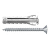 Tassello Nylon Con Vite 'Sx Plus -S' Ø 10 X 50 - Vite 6 X 60 Mm- 25 Pezzi - Fischer