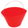 Secchio Per Muratore 'Extra' Rosso- 10 Pezzi