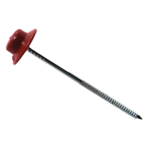 Chiodo Per Fissaggio Lastra Bitumata 'Onduline' Lunghezza 60 Mm - Colore Rosso - Onduline