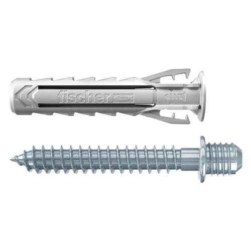 Tassello Nylon Con Vite 'Sx-Dv Plus' Ø 6 Mm - Vite M6- 100 Pezzi - Fischer