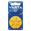 Pila Per Apparecchi Acustici '10' Pz 6 - 1,45 V - Varta