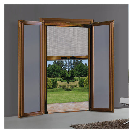 Zanzariera A Rullo Verticale Per Porta/Finestra Cm 120 X 250 - Bianco - Kasart
