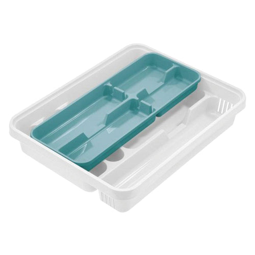 Porta Posate Colore Bianco/Delfino - Tontarelli