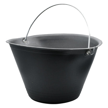 Secchio Per Muratore Nero E?E ¸ Mm 340 - Capacit E?E 8 Litri