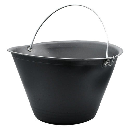 Secchio Per Muratore Nero E?E ¸ Mm 340 - Capacit E?E 8 Litri