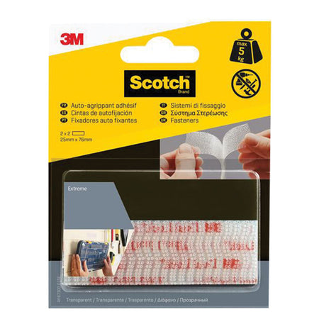 Sistema Di Fissaggio Richiudibile 'Dual Lock' Colore Trasparente - 3M