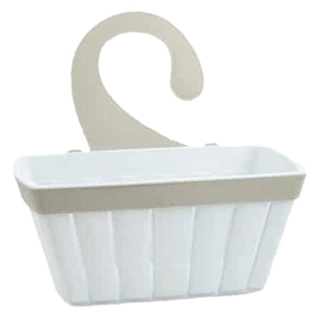 Cestello Appendibile Per Doccia 'Doga' Colore Bianco - Ecoplast