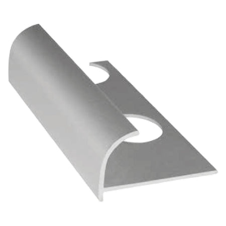 Profilo Jolly Per Piastrelle Bordi Arrotondati Mm 8 Cm 250 Satinato- 5 Pezzi