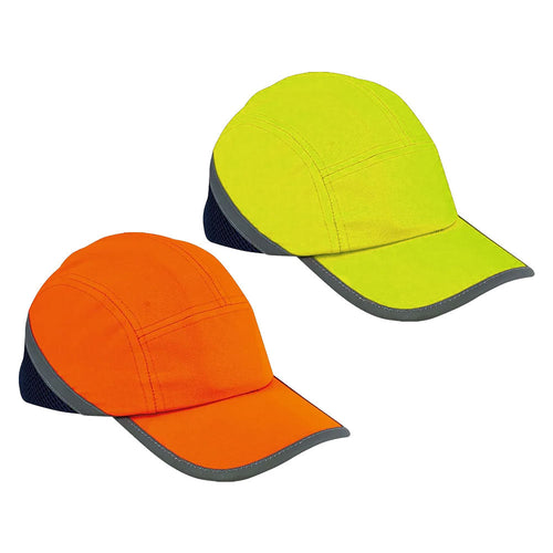 Berretto Antiurto Con Visiera In Poliestere - Colore Giallo - Grifon Safety
