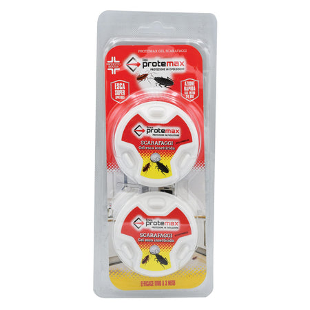 Gel Antiscarafaggi In Trappola Confezione 2 Pezzi - Protemax