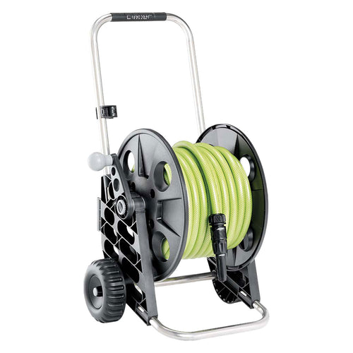 Avvolgitubo A Carrello 'Genius Compact Pronto Aquaviva 20' Art. 8985 - Mm 452 X 439 X H.738 - Claber