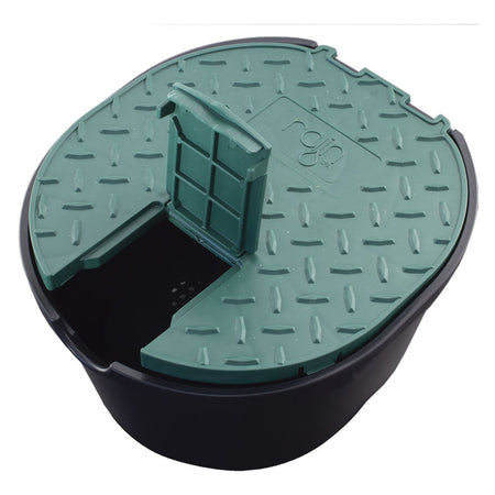 Pozzetto Circolare Con Coperchio Ø Cm 16,8 X 14,9 - H 11,6 - Rain