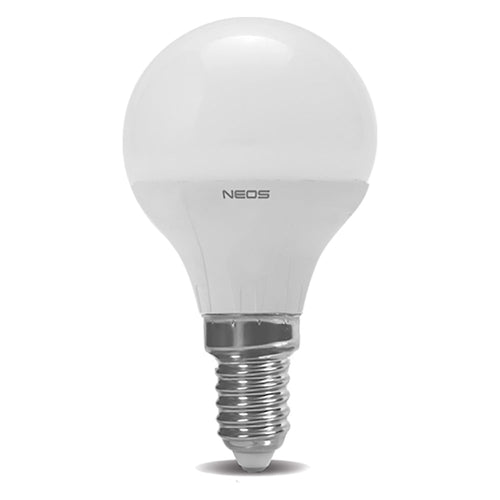 Lampada A Led 'Sfera' Calda 3000K 5,5W=40W E14 - 470 Lm- 10 Pezzi - Novaitalia