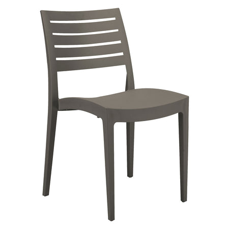 Sedia In Polipropilene 'Firenze' Juta - Grandsoleil