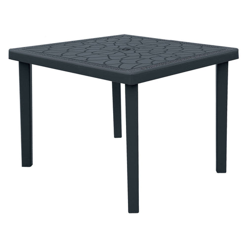Tavolo In Polipropilene 'Gruvyer' Antracite - Grandsoleil