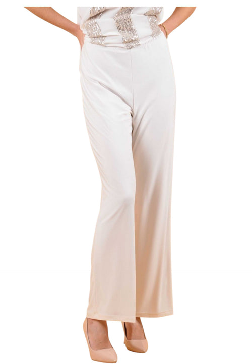 FRANK LYMAN Pantalone Donna Frank Lyman 038a-be largo da donna
