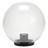 Lanterna Testa-Palo 'Globo' Ø Cm.30 - Trasparente - Velamp