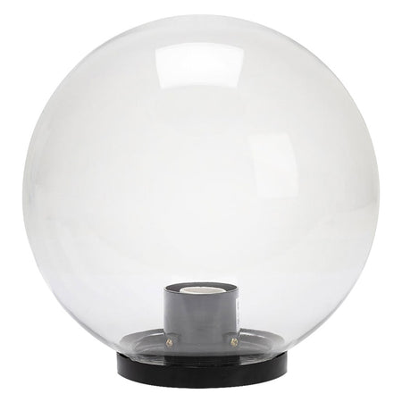 Lanterna Testa-Palo 'Globo' Ø Cm.30 - Trasparente - Velamp