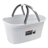 Cesta Portabiancheria 'Elegance' Colore Bianco - Stefanplast