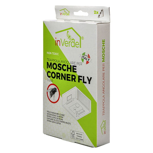 Attiramosche A Fogli Triangolari Confezione 2 Pezzi