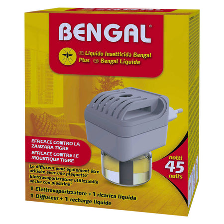 Antizanzare Elettrico Ad Emanazione Con 1 Ricarica Liquida 25 Ml - Bengal
