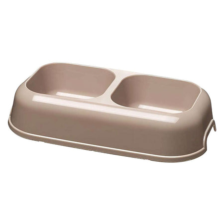 Ciotola Per Cane Doppia 'Party' Lt. 1,2 - Cm. 31,5 X 18 X H. 6,6- 6 Pezzi - Ferplast